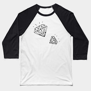 Drawn Diamonds Baseball T-Shirt